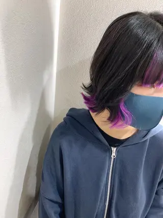 ショート カラー ヘアアレンジ 髪質改善&Spa fee by carrefour 大橋店[フィー・バイ・カルフール大橋]所属・stylist Yukieのヘアスタイル