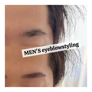 メンズ アイブロウ Be me♥ 亀貝景子のマツエク・マツパデザイン