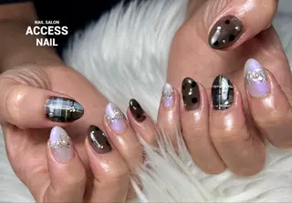 ネイル access nailのネイルデザイン