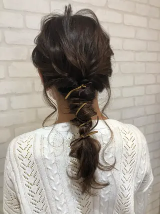 ヘアアレンジ 【デザイナー】田中 美生のヘアスタイル
