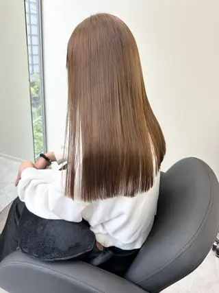 ロング 似合わせスタイル 岡田勇哉のヘアスタイル