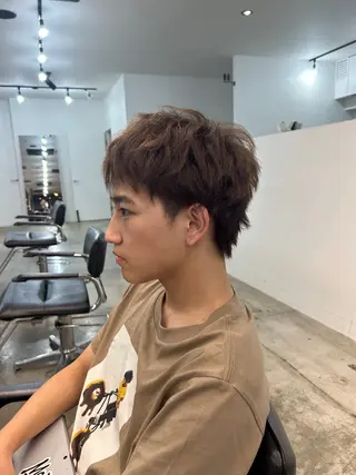 メンズ assort tokyo所属・木下陽 ハイトーン/表参道のヘアスタイル