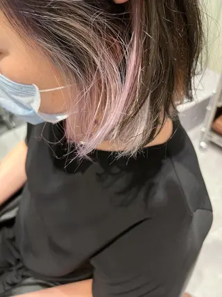 カラー 石井 潤のヘアスタイル