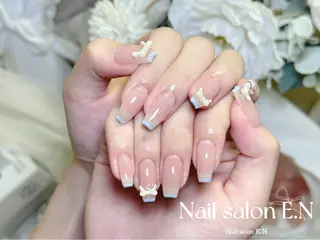 ネイル E.N🦋 長さ出し/持ち込みのネイルデザイン