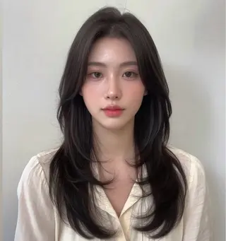 パーマ コテ巻き風パーマ 専門店　モモのヘアスタイル