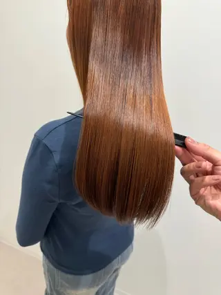 セミロング 心斎橋 美髪職人　近江のヘアスタイル