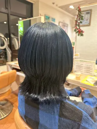 ミディアム カラー ☆あつみ☆ soen  天神店のヘアスタイル