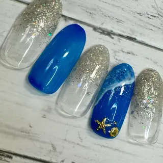 ネイル Myu博多店 かえでのネイルデザイン