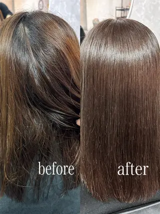 ミディアム 横田 ひかるのヘアスタイル