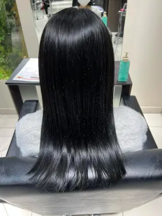 ミディアム カラー 🧊🪞透明感カラー himeのヘアスタイル