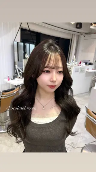 ロング カラー 透明感カラー/ RIKO🌺🥥のヘアスタイル