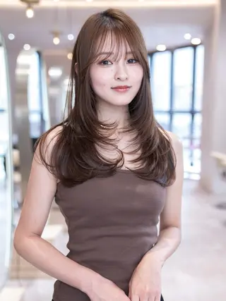 ロング カラー 🉐レイヤー/塩見 弘樹🉐渋谷のヘアスタイル