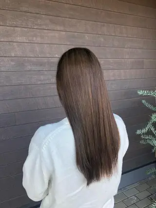 ロング 太白区白髪ぼかし/ ボブカット/千葉達人のヘアスタイル