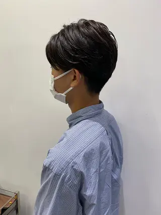 パーマ メンズ ✨透明感カラー✨ 🦖佐々木未来🦕のヘアスタイル