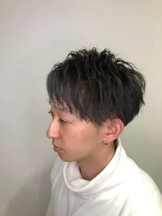 メンズ 今田理来 メンズヘア‪✂︎‬のヘアスタイル