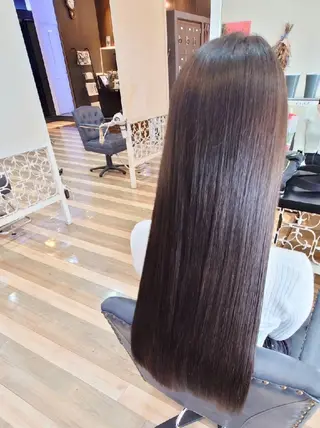 ロング カラー Russo(ルッソ)所属・こにし/蒲生四丁目 /髪質改善/スパのヘアスタイル