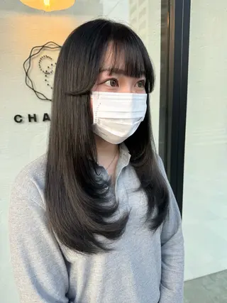 ロング カラー オスズ 🎀´-のヘアスタイル