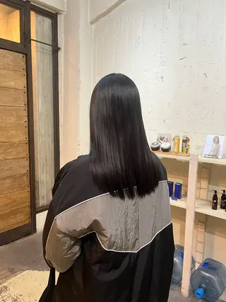 ミディアム 三浦 ふたばのヘアスタイル