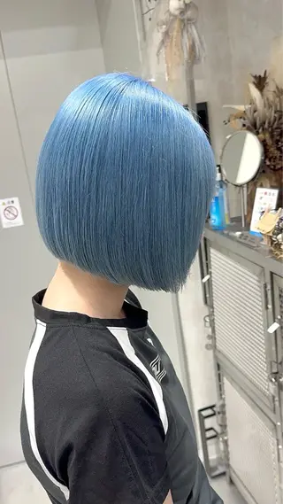 ショート カラー みな /天王寺/艶カラーのヘアスタイル