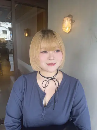 ミディアム 🎀韓国レイヤー/透 明感カラー/airiのヘアスタイル