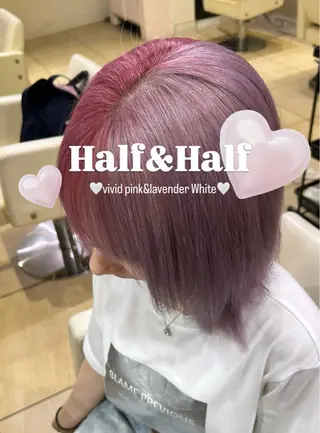 カラー 海外ガール🎀新宿 MOMOKA🍑のヘアスタイル