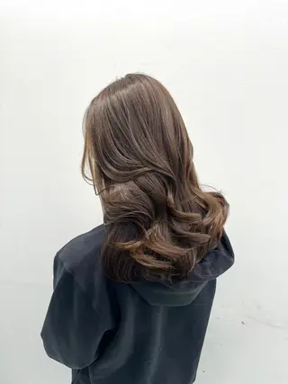 カラー 顔まわり/韓国/ レイヤー銀座美容室♡のヘアスタイル