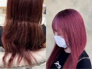 ロング カラー ꪆৎ平行アーチ ྀི ワカナの眉毛・アイブロウイメージ