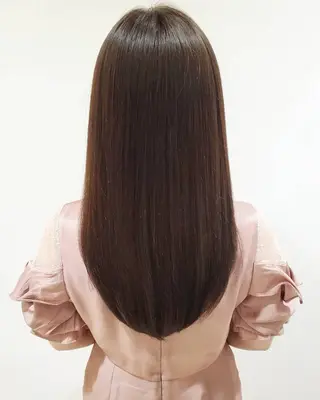 ロング 大倉 未波のヘアスタイル