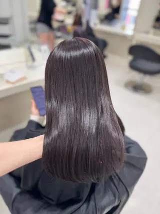 カラー 🩷モテ髪＆透明感 🩷ミルクティー🩷のヘアスタイル