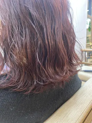 ミディアム おおつき ありかのヘアスタイル