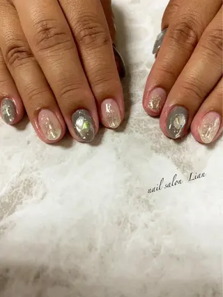 ミディアム ネイル Lian所属・nail salon Lianのマツエク・マツパデザイン