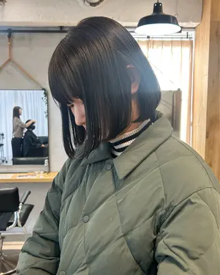 ショート カラー じゅわっと暖色カラー 🍊Moemiのヘアスタイル