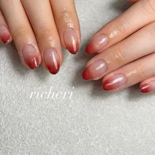 ミディアム ネイル richeri beautyのネイルデザイン