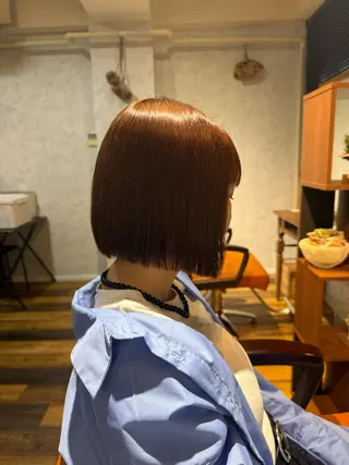 ショート カラー ヘアメイクリアン所属・小松 莉夏子のヘアスタイル