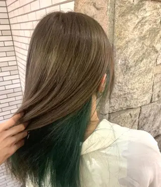 セミロング カラー オージュアソムリエ DAIKI⭐️のヘアスタイル