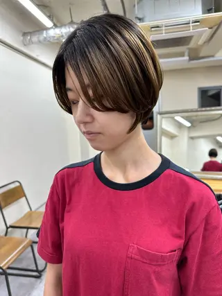 ショート メンズパーマ メンズ特化ryoのヘアスタイル