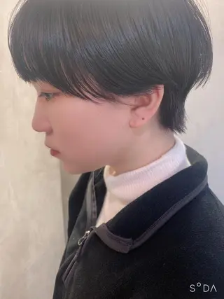 ショート カラー ヘアアレンジ stylist/蛯谷 珠里のヘアスタイル