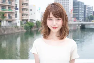 ミディアム ヘアアレンジ 坂東 秀幸のヘアスタイル