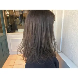 セミロング カラー Musiiik hairのヘアスタイル