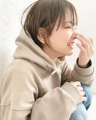 ショート カラー ヘアアレンジ 🌿ショート🌿 パーマ🌿淳平のヘアスタイル