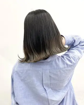 ミディアム カラー 【公式】amble luxe 中野のヘアスタイル