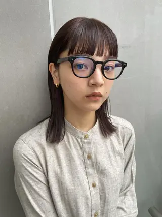 ミディアム 斎藤祐樹 /レイヤー/パーマのヘアスタイル