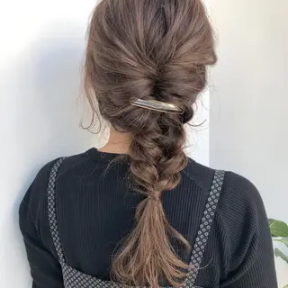 セミロング カラー パーマ ヘアアレンジ メンズ ネイル マツエク・マツパ レイヤーカット指名 No.1💖マユカのヘアスタイル