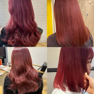 ロング カラー 艶カラー/韓国顔周り 🎀mamiのヘアスタイル