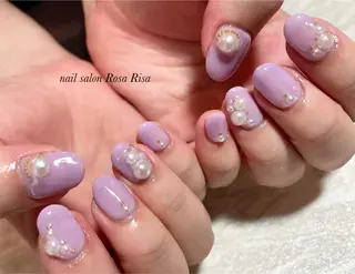 ミディアム ネイル ネイルスタジオ シェイクユアハンズのネイルデザイン