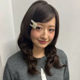 ミディアム さくら🍒ツヤ髪 /似合わせカラーのヘアスタイル