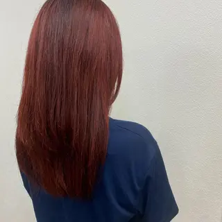 ロング カラー ﾖｼﾀﾞ ﾕｶのヘアスタイル