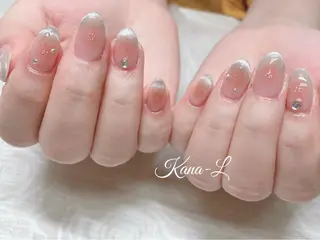 カラー ネイル 芦辺 香奈のネイルデザイン