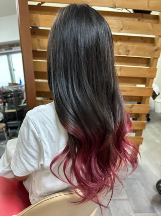 ロング カラー 🌈アイスアウト🌈 Mahoのヘアスタイル
