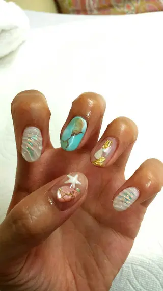 ネイル 河野ちえ (雑誌掲載サロン)のネイルデザイン